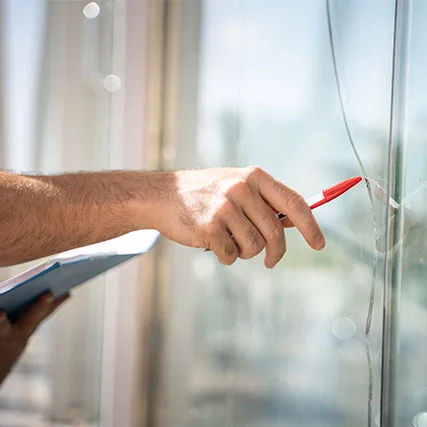 broken glass repair in Delray Beach, FL